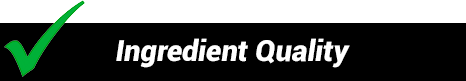 Male UltraCore Ingredient Quality